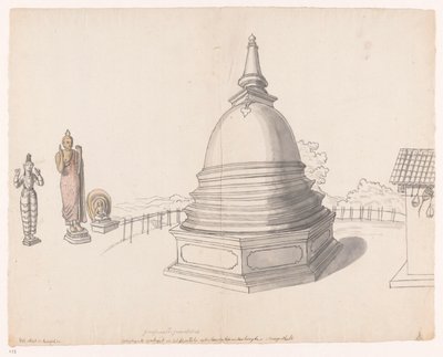 Stupa singalese a Moegerikalle da Jan Brandes