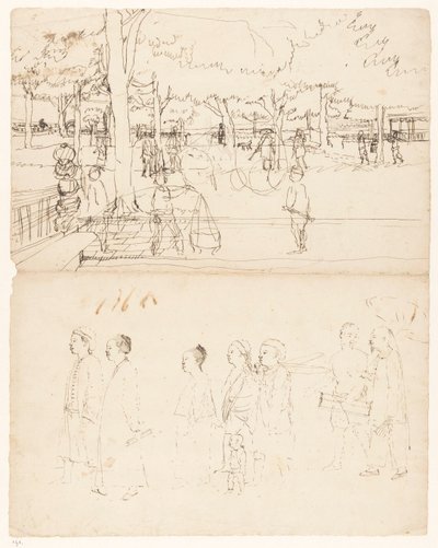 Scene di strada a Batavia da Jan Brandes
