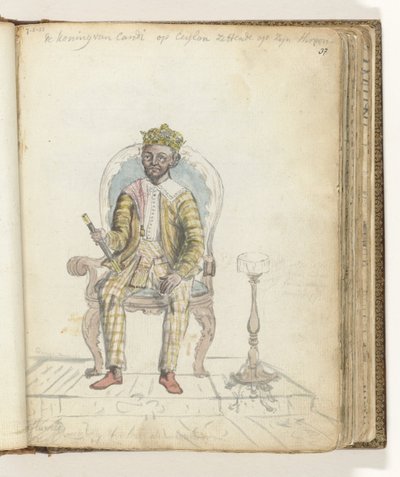 Il Re di Kandy, Sri Rajadi Raja Sinha da Jan Brandes