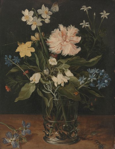 Natura morta con fiori in un bicchiere da Jan Brueghel (I)