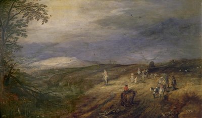 Strada forestale da Jan Brueghel the Elder