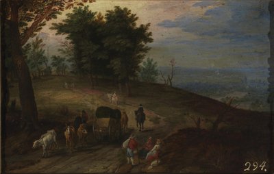 Strada di montagna da Jan Brueghel the Elder