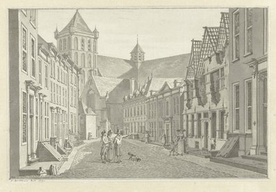 Rovina della casa di Lucas van Steveninck a Middelburg, 1787 da Jan Bulthuis (signed by artist)