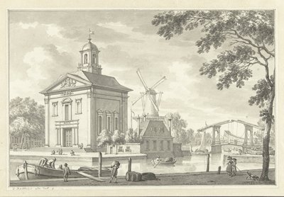 La chiesa inglese a Rotterdam da Jan Bulthuis