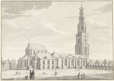 La chiesa di San Martino a Groningen da Jan Bulthuis