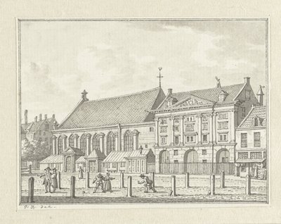 La chiesa del Principe e la sala del burro a Rotterdam da Jan Bulthuis