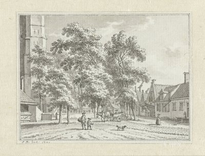 Veduta di Serooskerke da Jan Bulthuis
