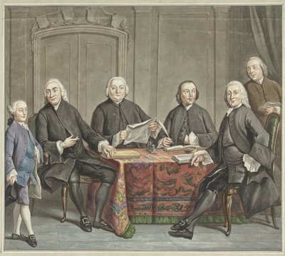 Ritratto di reggenti, 1789 da Jan Bulthuis