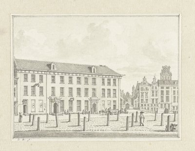 Casa dei portatori di sacchi a Rotterdam da Jan Bulthuis