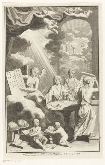 Scrittore studia la storia di Israele da Jan Caspar Philips