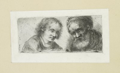 Giovane e vecchio da Jan Chalon