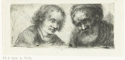 Giovane e vecchio da Jan Chalon