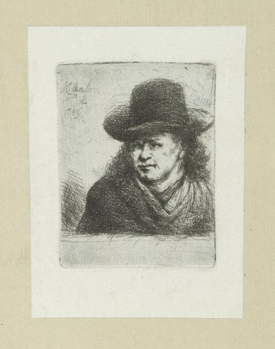 Uomo con cappello, verso sinistra da Jan Chalon