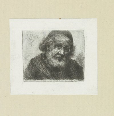 Vecchio con barba da Jan Chalon