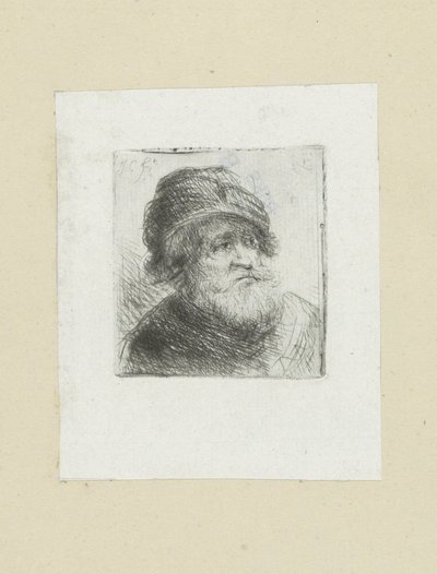 Vecchio con turbante da Jan Chalon
