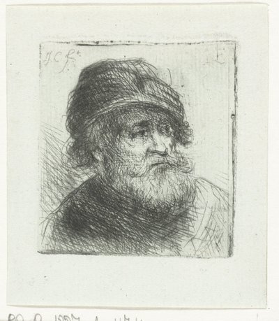 Vecchio con turbante da Jan Chalon