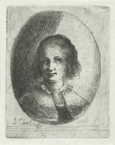 Ritratto di Christina Chalon da Jan Chalon