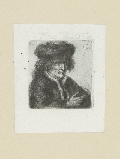Uomo adulto con cappello di pelliccia da Jan Chalon