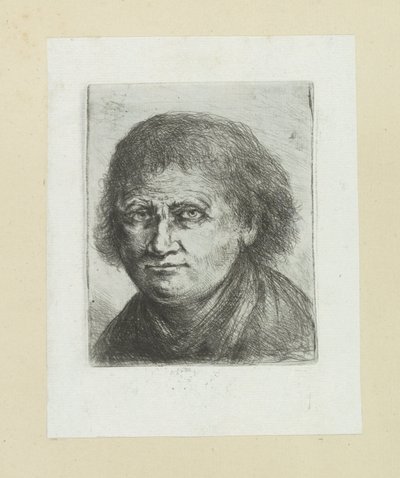 Uomo adulto, verso sinistra da Jan Chalon