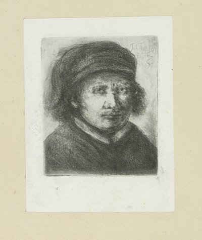 Uomo adulto, verso destra da Jan Chalon