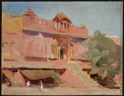 Jaipur - edifici. Da un viaggio in India da Jan Ciągliński