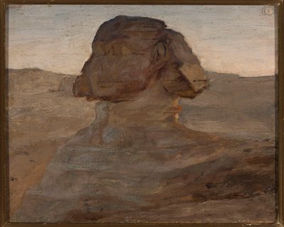 La Sfinge di sera. Da un viaggio in Egitto da Jan Ciągliński
