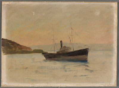 Nave sul Mar Nero. Da un viaggio a Costantinopoli da Jan Ciągliński