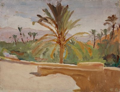 Biskra (Oasi con palme) da Jan Ciągliński