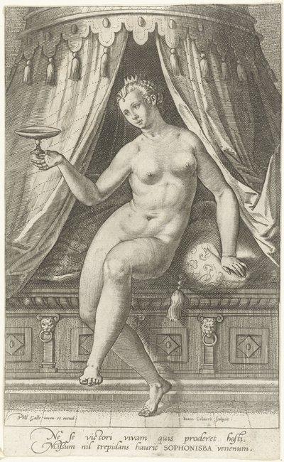 Morte di Sofonisba da Jan Collaert (II)