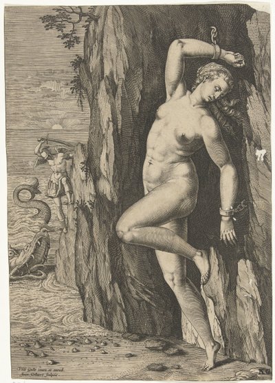 Perseo e Andromeda da Jan Collaert (II)