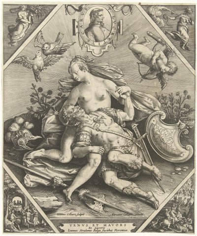 Venere e Marte da Jan Collaert (II)