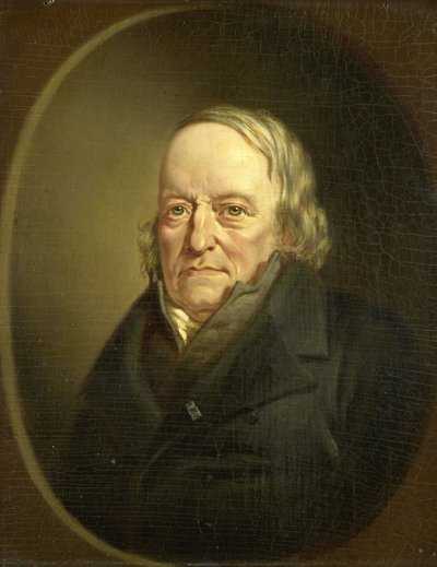 Ritratto di Johannes Kinker, poeta e filosofo, professore a Liegi da Jan Cornelis van Rossum