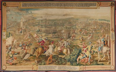Arazzo fiammingo. Serie La conquista di Tunisi. L