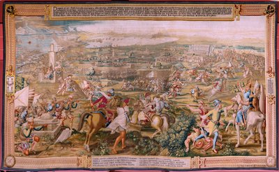 Arazzo fiammingo. Serie La conquista di Tunisi. L