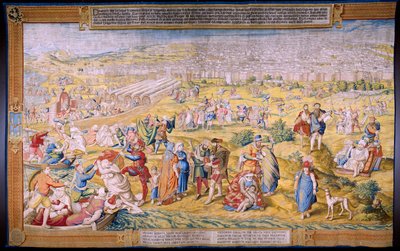 Serie La conquista di Tunisi: Il saccheggio di Tunisi da Jan Cornelisz Vermeyen
