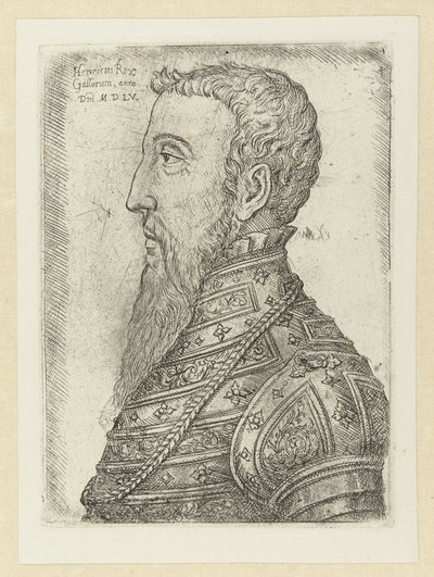 Ritratto di Enrico II da Jan Cornelisz Vermeyen