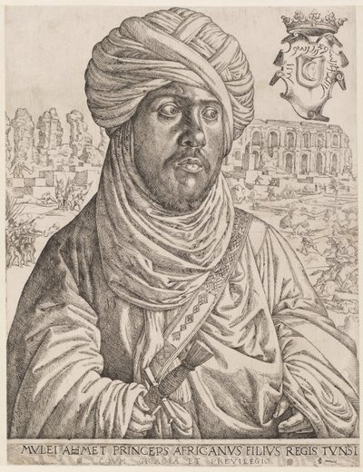 Ritratto di Muley Ahmed da Jan Cornelisz Vermeyen