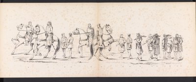 Mascherata degli studenti di Leida, 1865 (tavola 10) da Jan Daniël Cornelis Carel Willem baron de Constant Rebecque