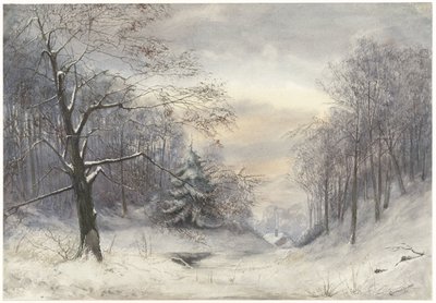 Paesaggio invernale da Jan Daniël Cornelis Carel Willem baron de Constant Rebecque