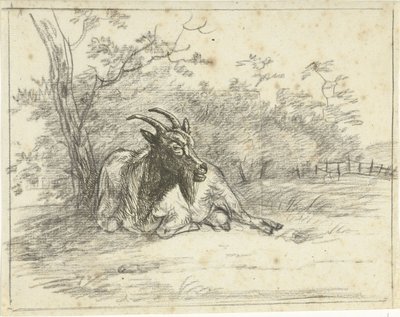 Capra sdraiata da Jan Dasveldt