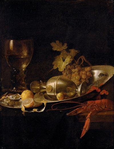 Natura morta della colazione da Jan Davidsz. de Heem