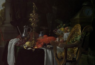 Natura morta: una scena di banchetto, probabilmente ca. 1640-41 da Jan Davidsz de Heem