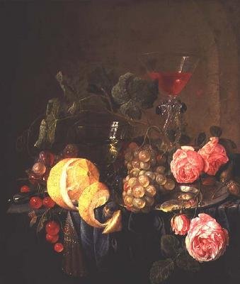 Natura morta di frutta e fiori da Jan Davidsz de Heem