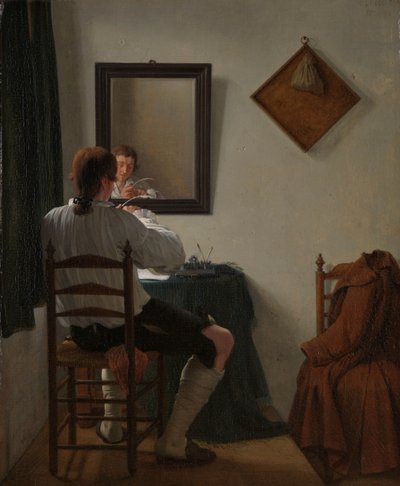 Uno scrittore che affila la penna da Jan Ekels (II)