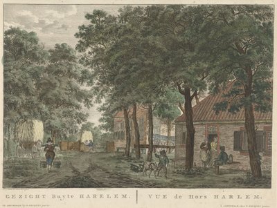 Veduta fuori Haarlem da Jan Evert Grave