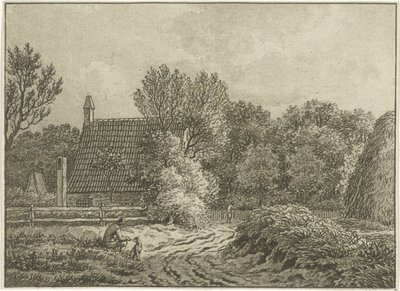 Paesaggio vicino a Bloemendaal da Jan Evert Grave