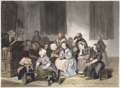 Servizio Religioso con Ragazze da Jan Fabius Czn