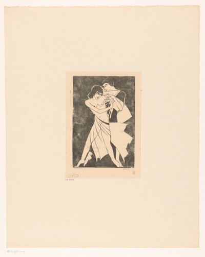 Coppia danzante da Jan Frank (signed by artist)
