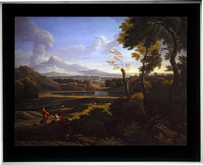 Due paesaggi, senza data da Jan Frans van (1662 1749) Bloemen