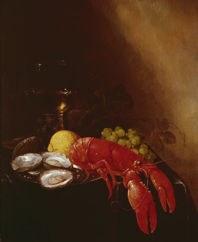 Natura morta con aragosta da Jan Frans van Son